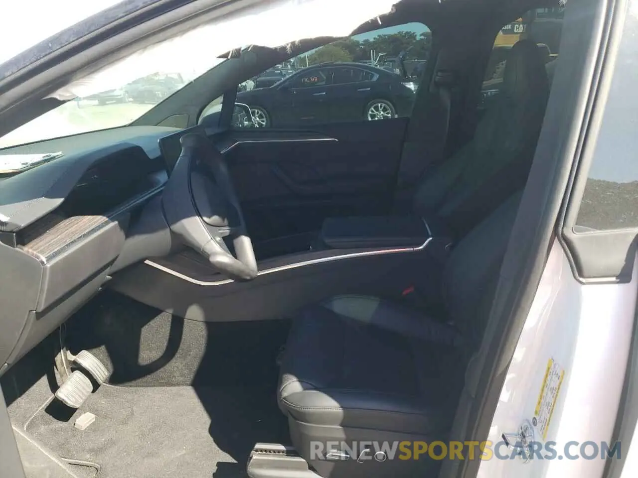 5 fotografías del automóvil dañado 7SAXCDE56NF341299 TESLA MODEL X 2022
