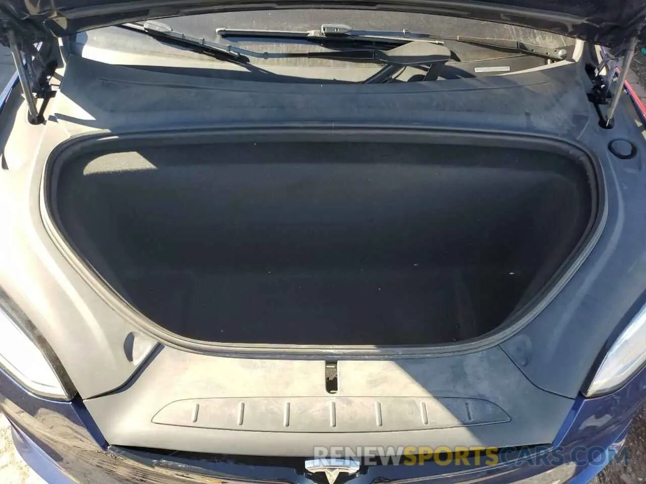 12 fotografías del automóvil dañado 7SAXCDE57NF336967 TESLA MODEL X 2022