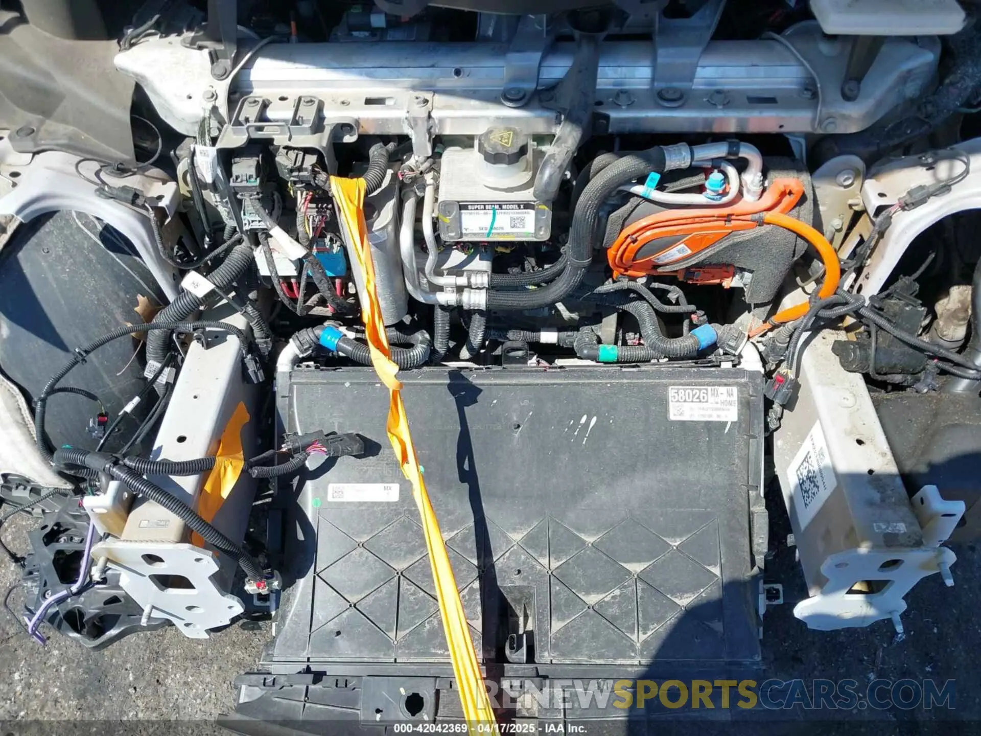 10 fotografías del automóvil dañado 7SAXCDE58NF342776 TESLA MODEL X 2022