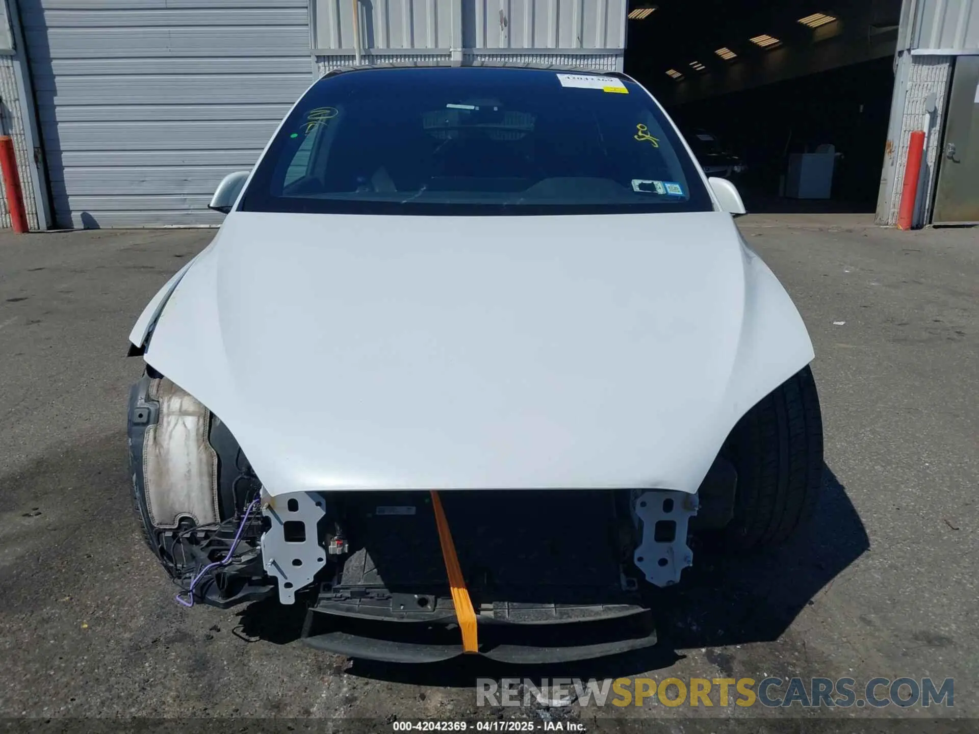 12 fotografías del automóvil dañado 7SAXCDE58NF342776 TESLA MODEL X 2022
