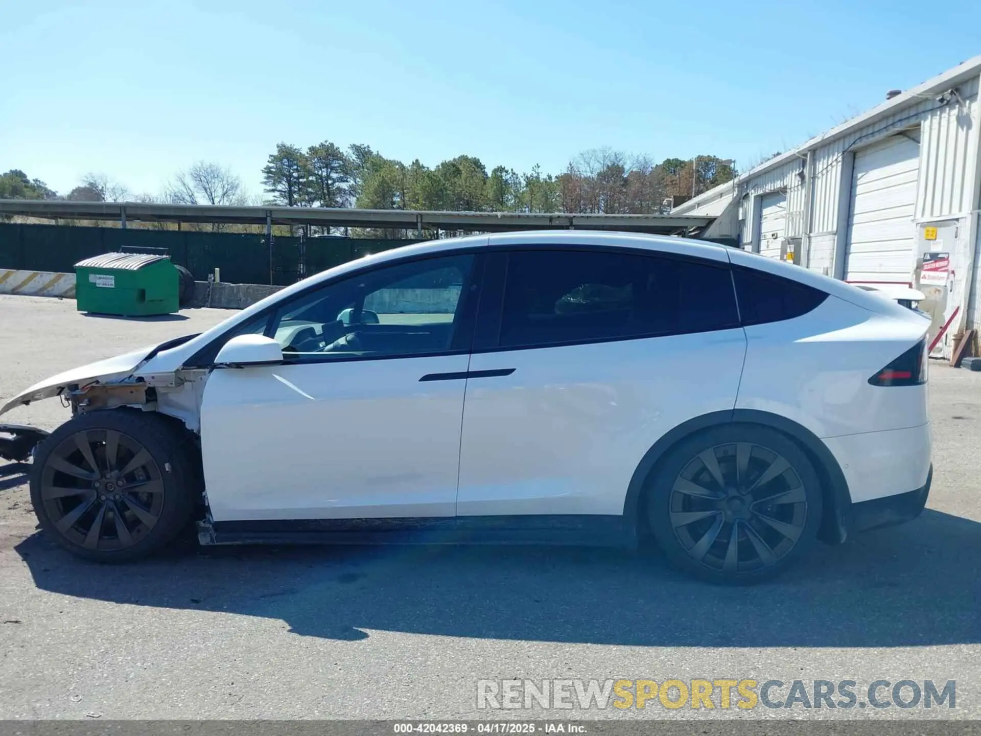 14 fotografías del automóvil dañado 7SAXCDE58NF342776 TESLA MODEL X 2022