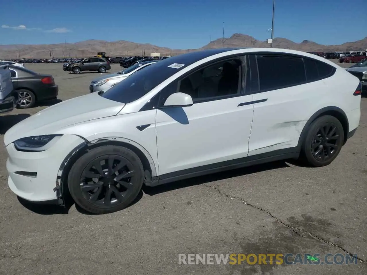 1 fotografías del automóvil dañado 7SAXCDE58NF342891 TESLA MODEL X 2022