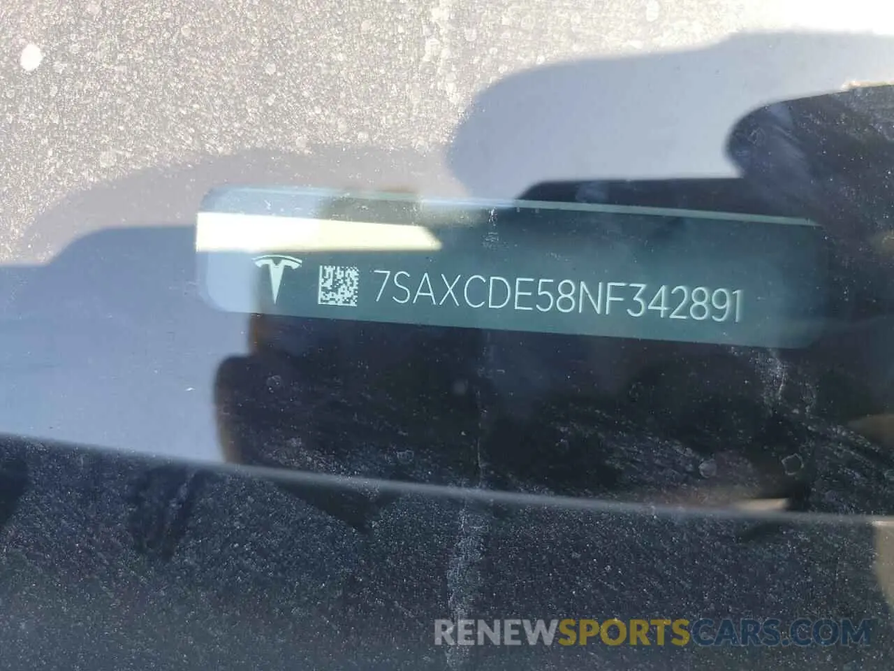 14 fotografías del automóvil dañado 7SAXCDE58NF342891 TESLA MODEL X 2022