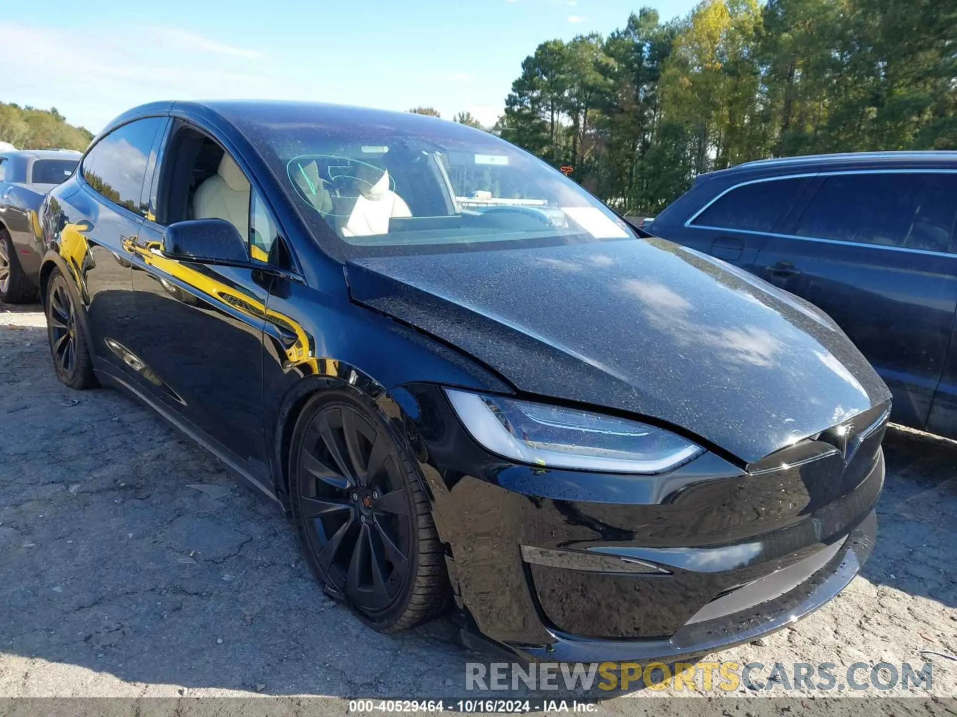 1 fotografías del automóvil dañado 7SAXCDE58NF364034 TESLA MODEL X 2022