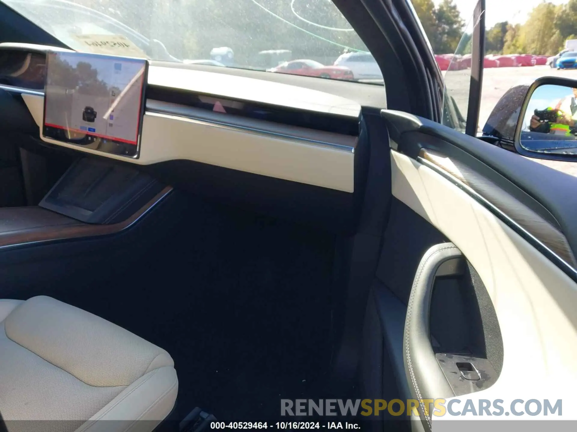 5 fotografías del automóvil dañado 7SAXCDE58NF364034 TESLA MODEL X 2022