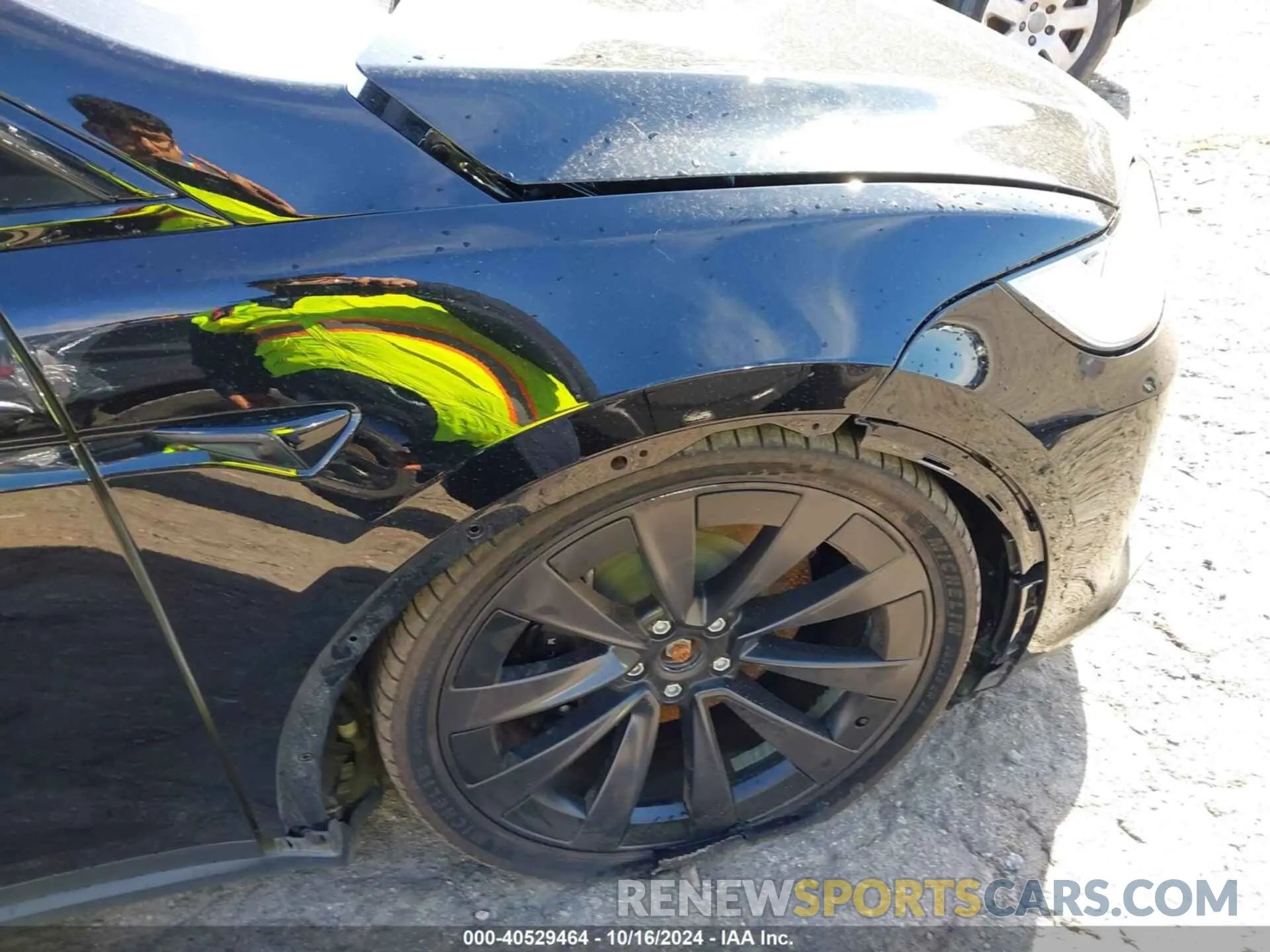6 fotografías del automóvil dañado 7SAXCDE58NF364034 TESLA MODEL X 2022