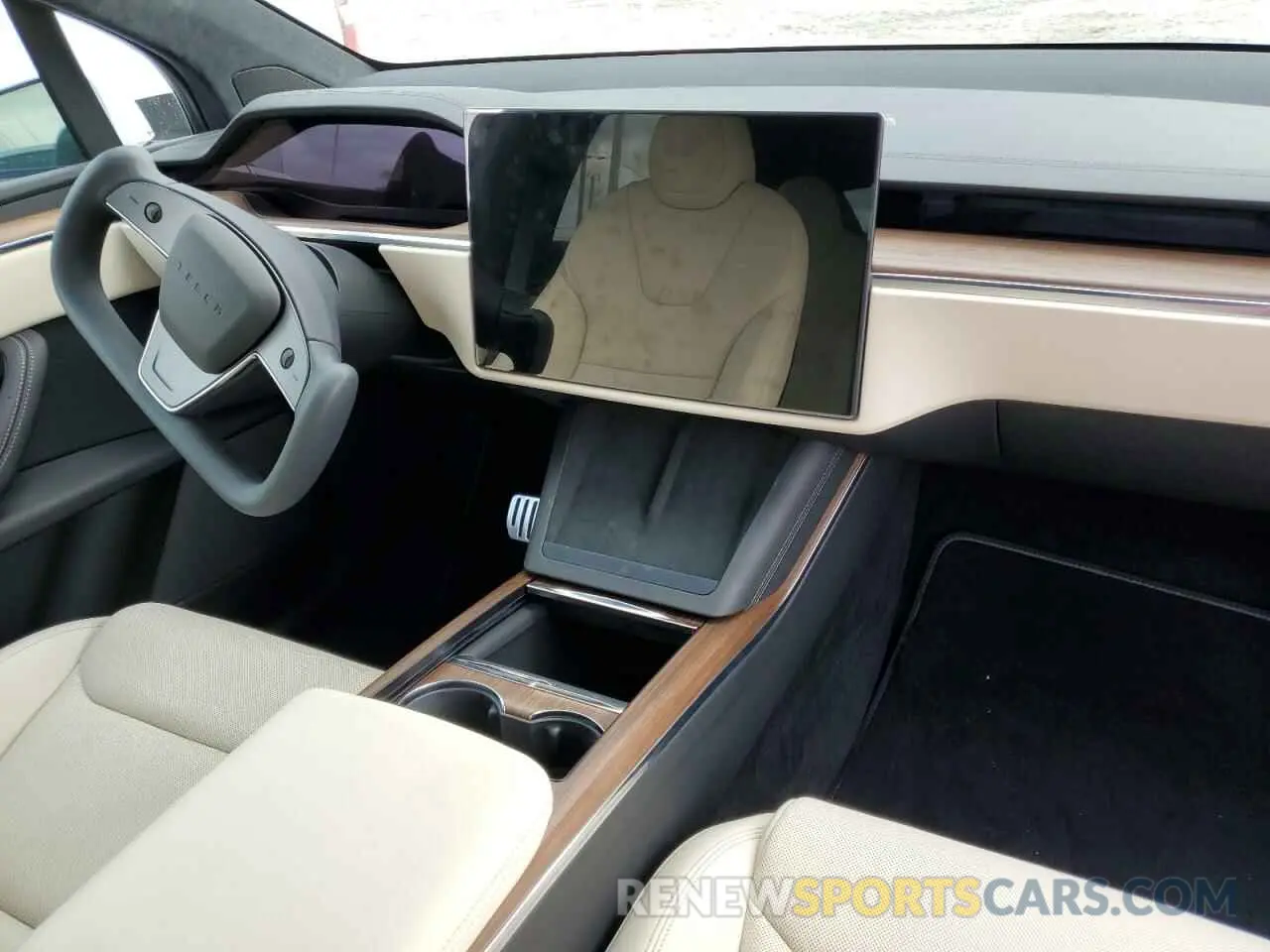9 fotografías del automóvil dañado 7SAXCDE59NF357822 TESLA MODEL X 2022