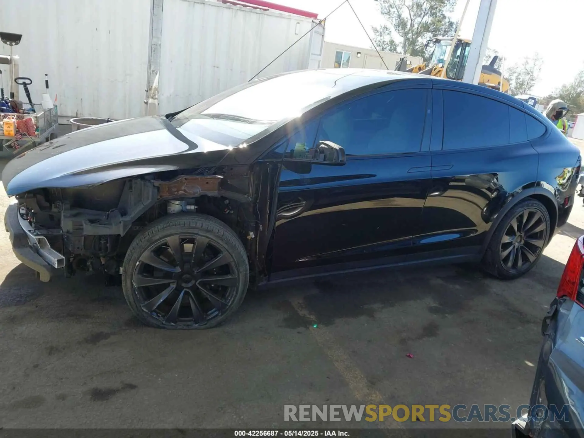 15 fotografías del automóvil dañado 7SAXCDE5XNF335585 TESLA MODEL X 2022
