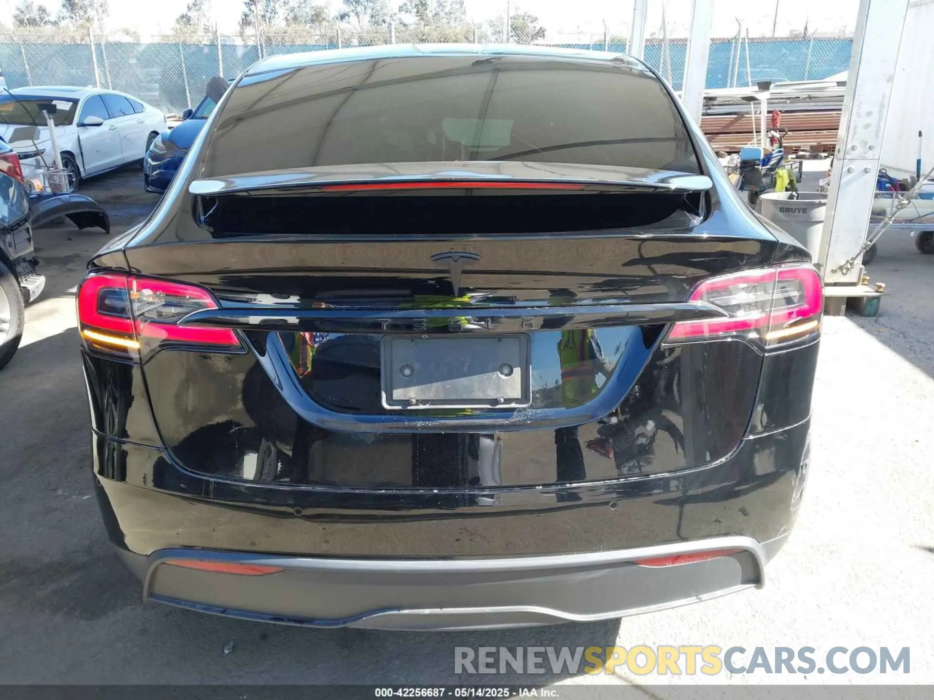 17 fotografías del automóvil dañado 7SAXCDE5XNF335585 TESLA MODEL X 2022