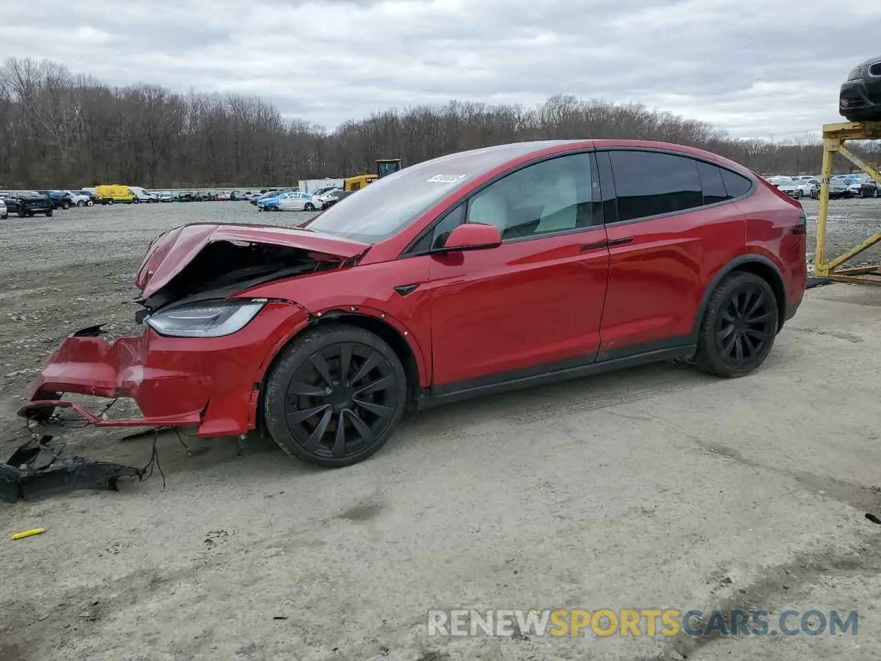 1 fotografías del automóvil dañado 7SAXCAE51PF390573 TESLA MODEL X 2023
