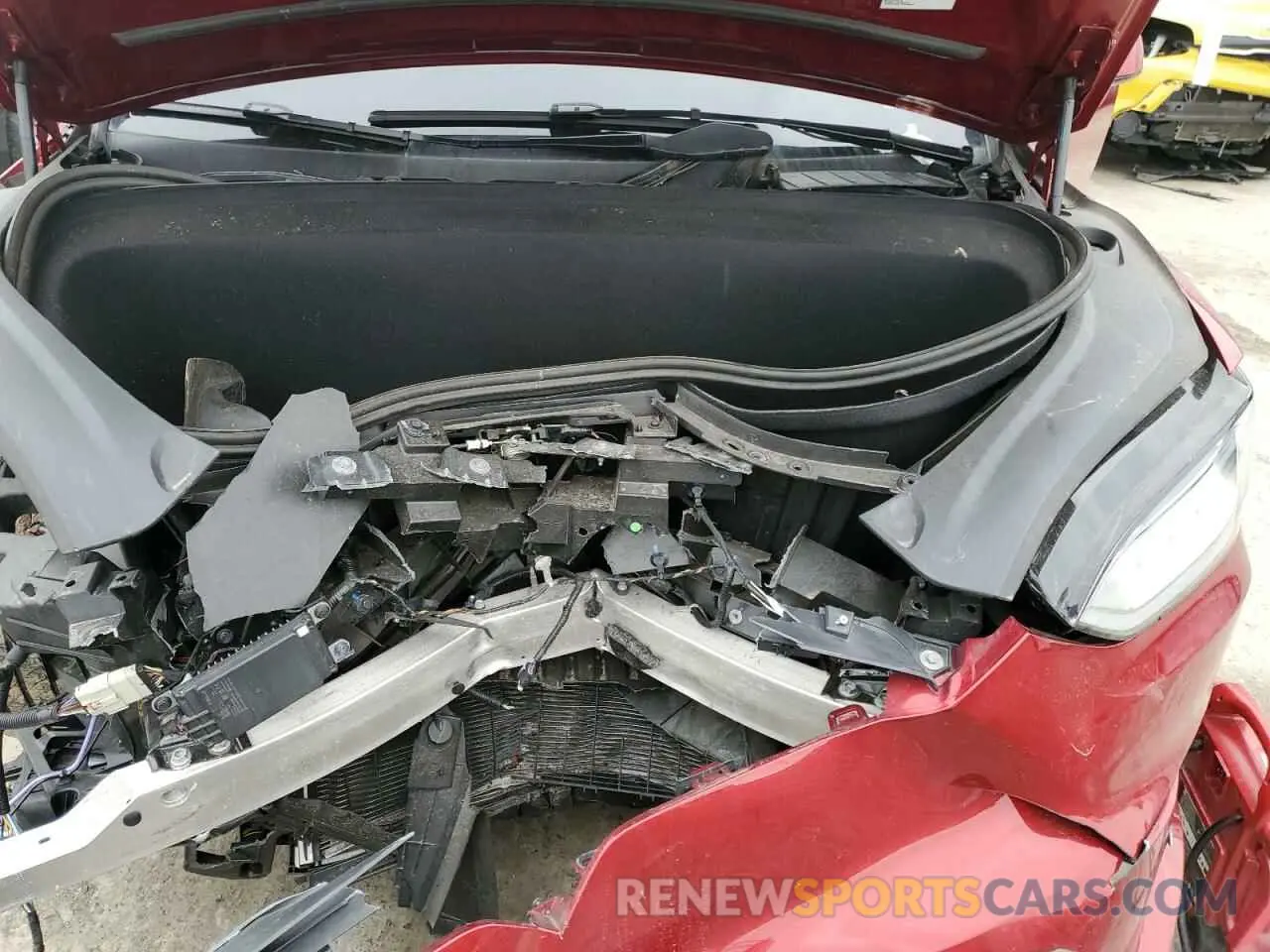 11 fotografías del automóvil dañado 7SAXCAE51PF390573 TESLA MODEL X 2023