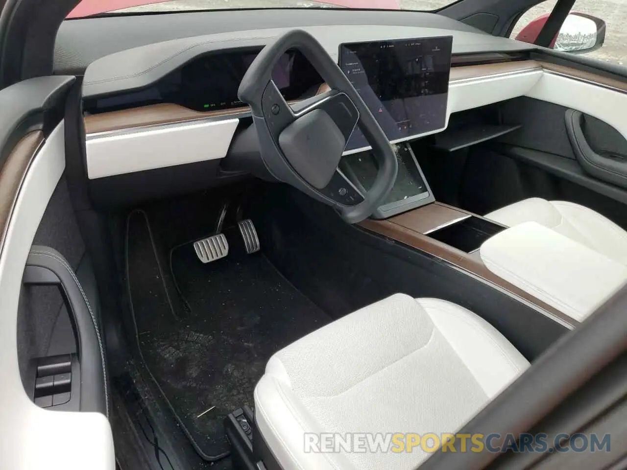 8 fotografías del automóvil dañado 7SAXCAE51PF390573 TESLA MODEL X 2023