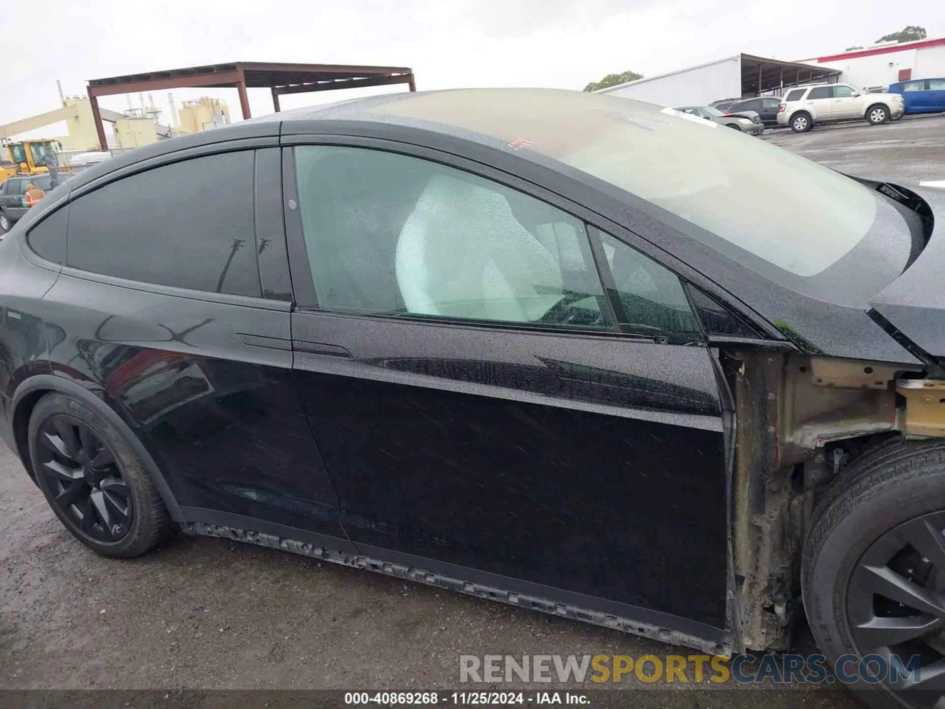 14 fotografías del automóvil dañado 7SAXCAE52PF365066 TESLA MODEL X 2023