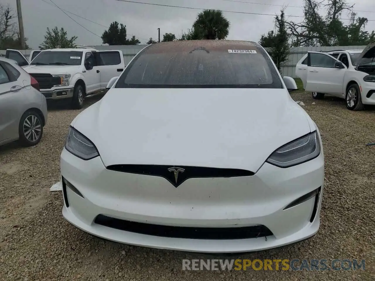 5 fotografías del automóvil dañado 7SAXCAE52PF385494 TESLA MODEL X 2023