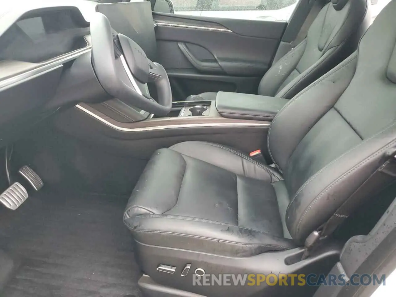 7 fotografías del automóvil dañado 7SAXCAE52PF385494 TESLA MODEL X 2023