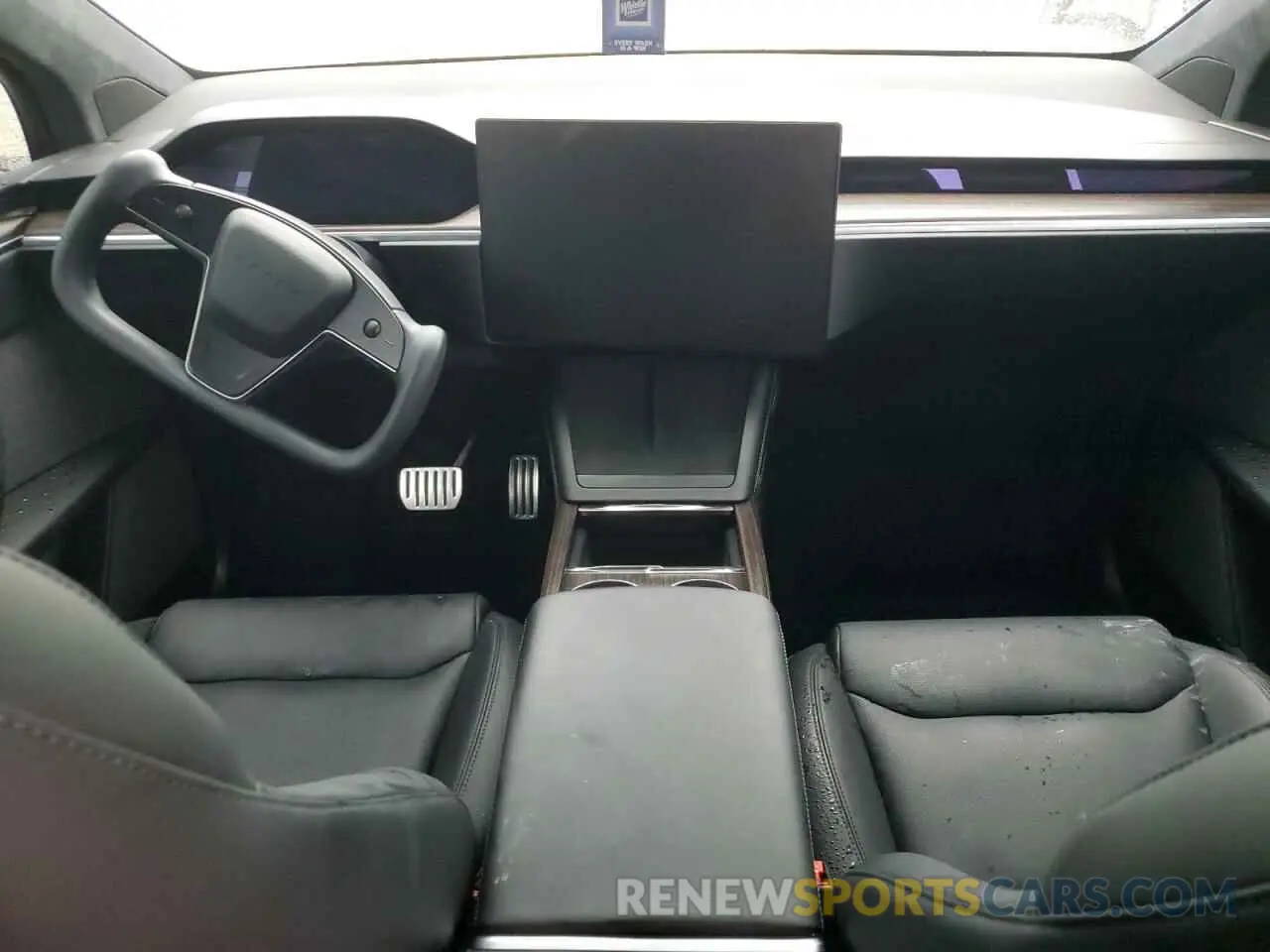 8 fotografías del automóvil dañado 7SAXCAE52PF385494 TESLA MODEL X 2023