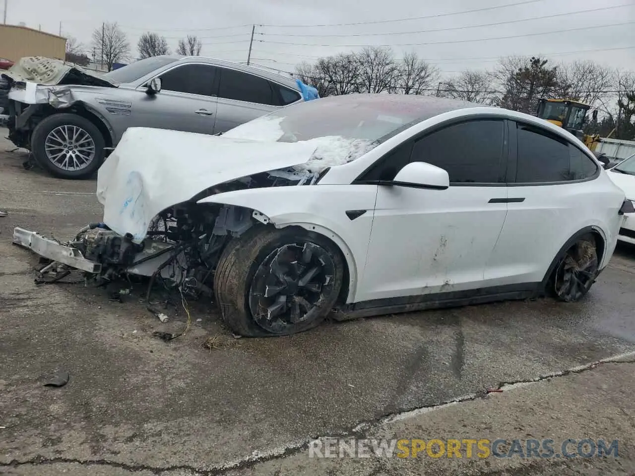 1 fotografías del automóvil dañado 7SAXCAE54PF377056 TESLA MODEL X 2023