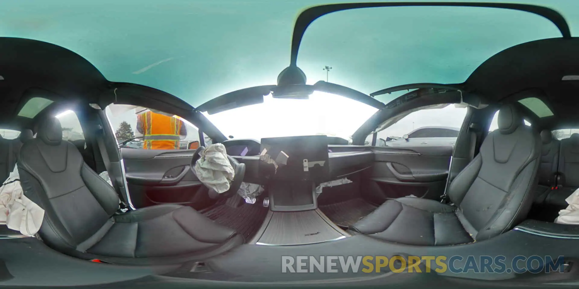 12 fotografías del automóvil dañado 7SAXCAE54PF377056 TESLA MODEL X 2023