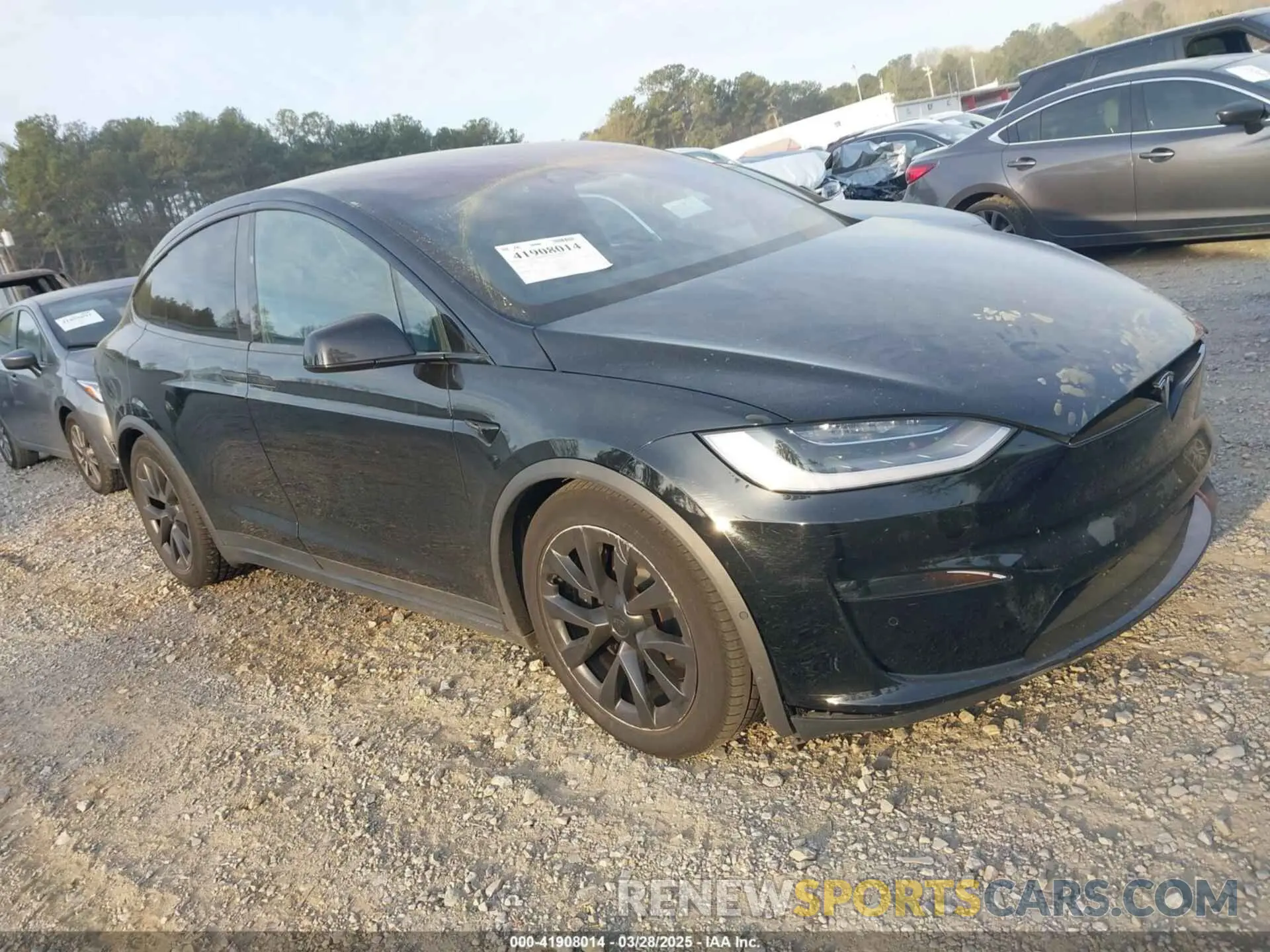 1 fotografías del automóvil dañado 7SAXCAE55PF376224 TESLA MODEL X 2023