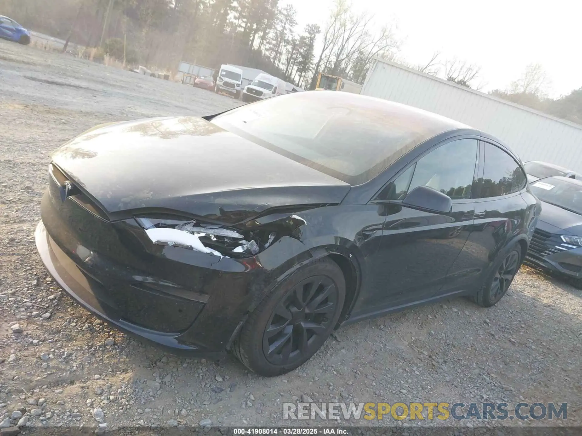 14 fotografías del automóvil dañado 7SAXCAE55PF376224 TESLA MODEL X 2023