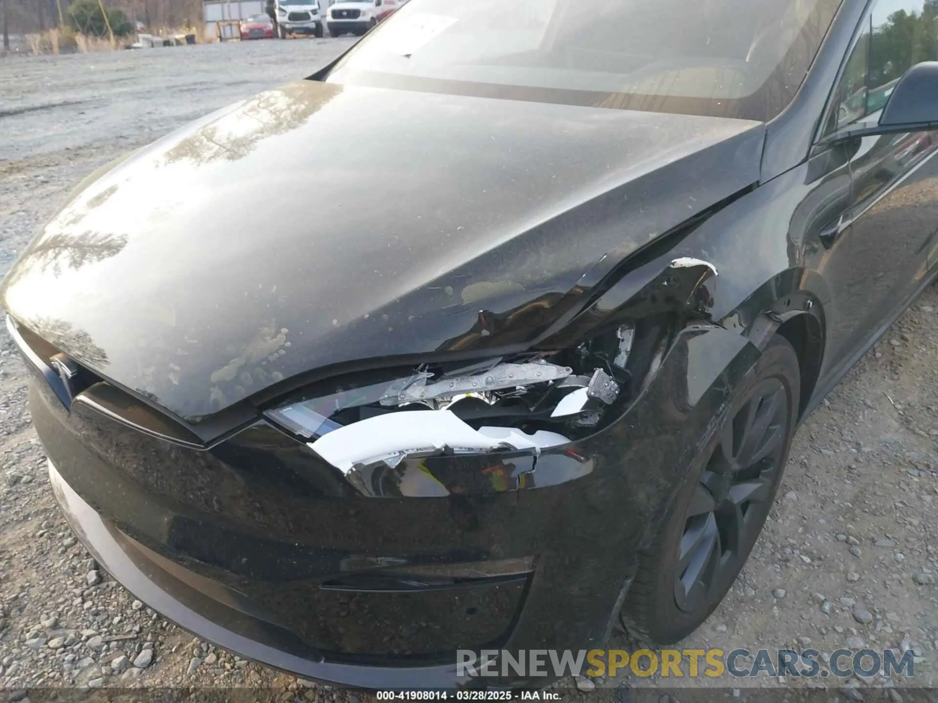 6 fotografías del automóvil dañado 7SAXCAE55PF376224 TESLA MODEL X 2023