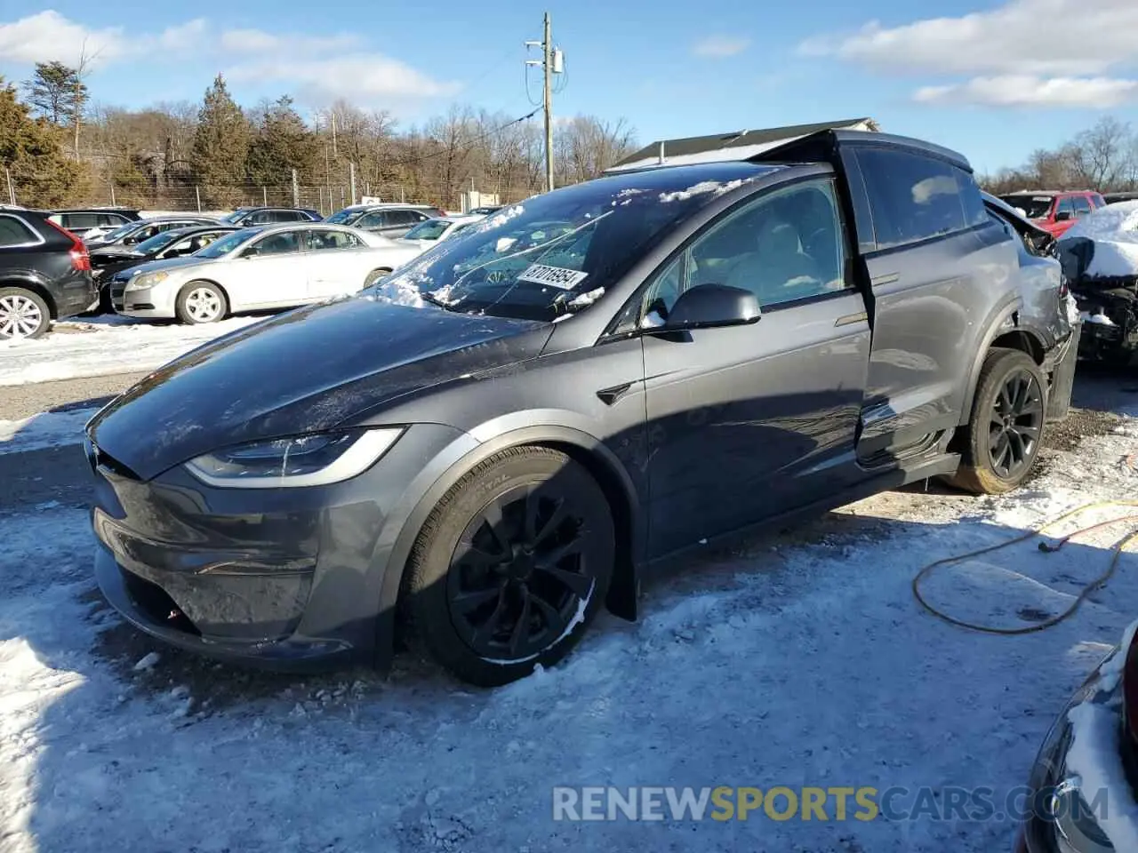 1 fotografías del automóvil dañado 7SAXCAE57PF396944 TESLA MODEL X 2023