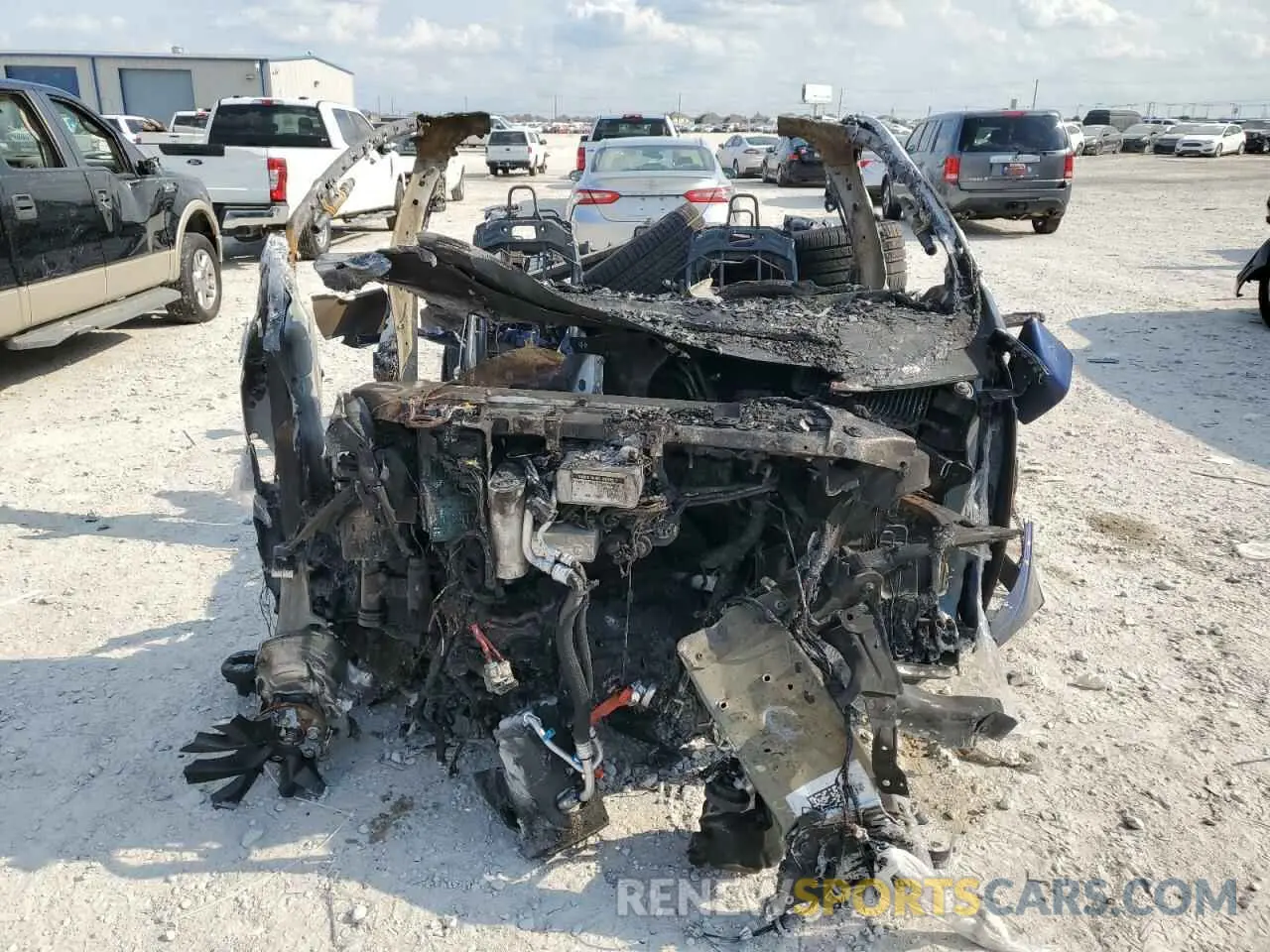 5 fotografías del automóvil dañado 7SAXCAE57PF404881 TESLA MODEL X 2023
