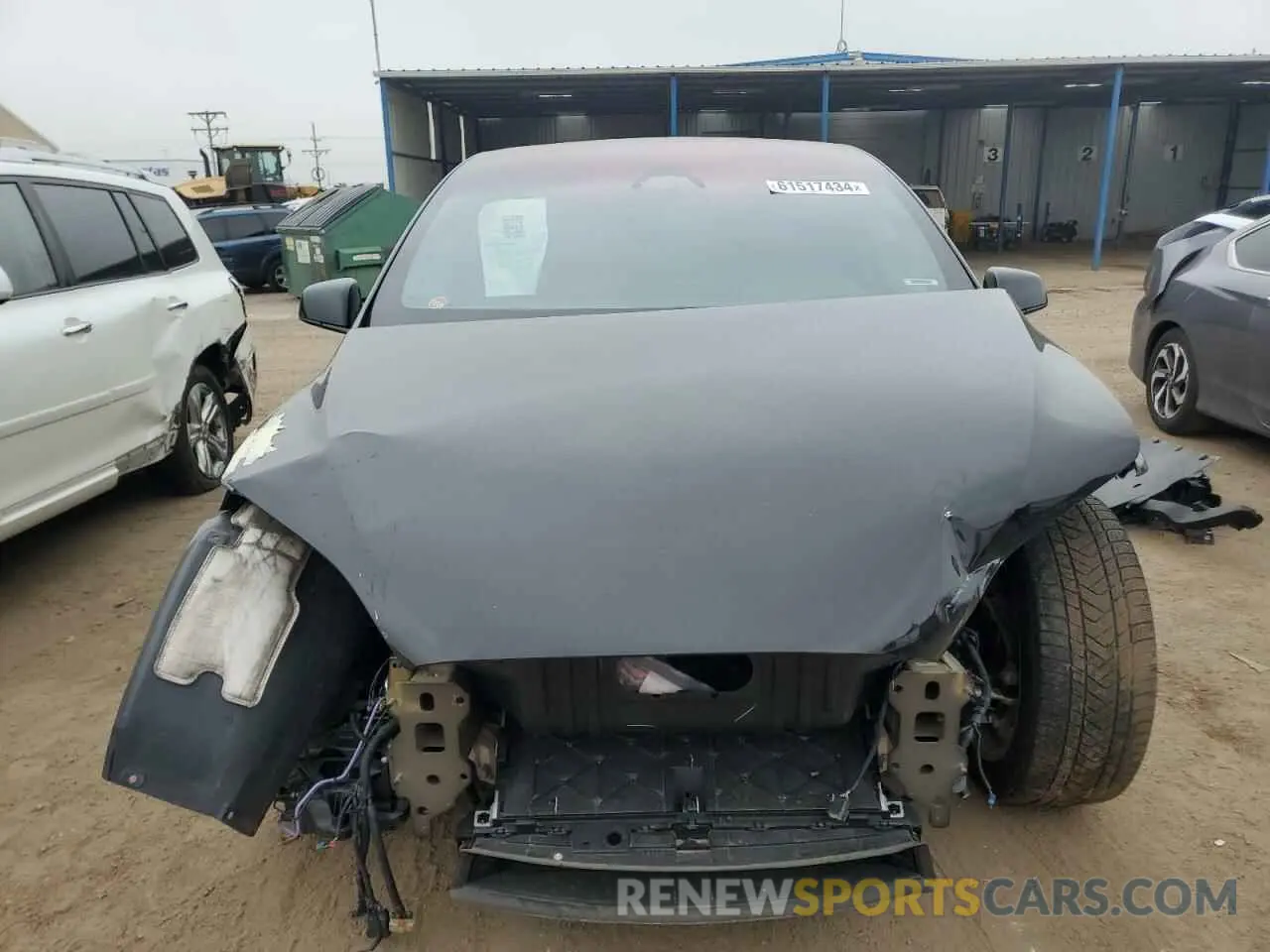 5 fotografías del automóvil dañado 7SAXCAE58PF367923 TESLA MODEL X 2023