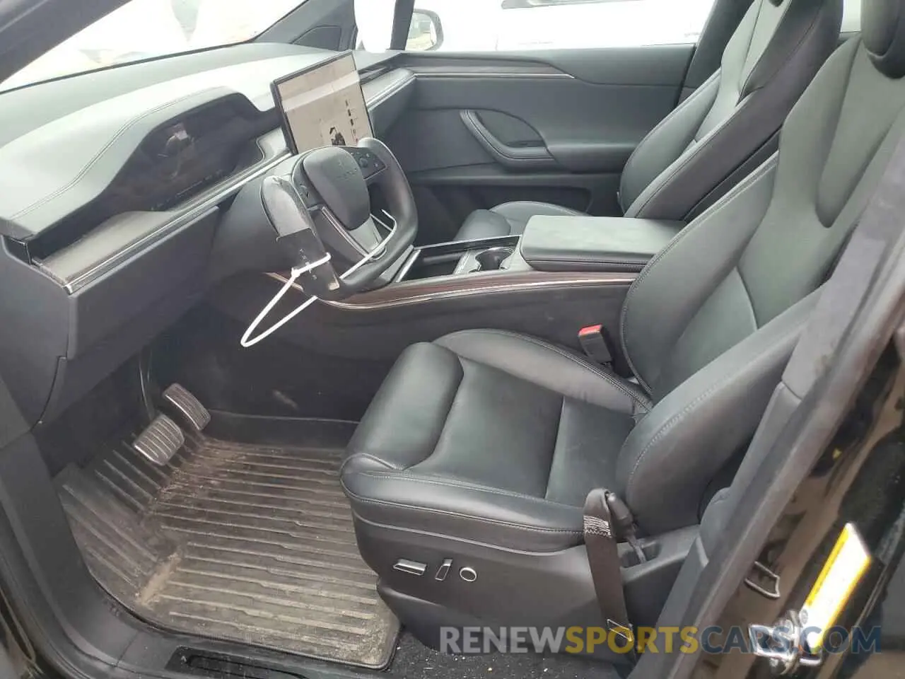 7 fotografías del automóvil dañado 7SAXCAE58PF367923 TESLA MODEL X 2023