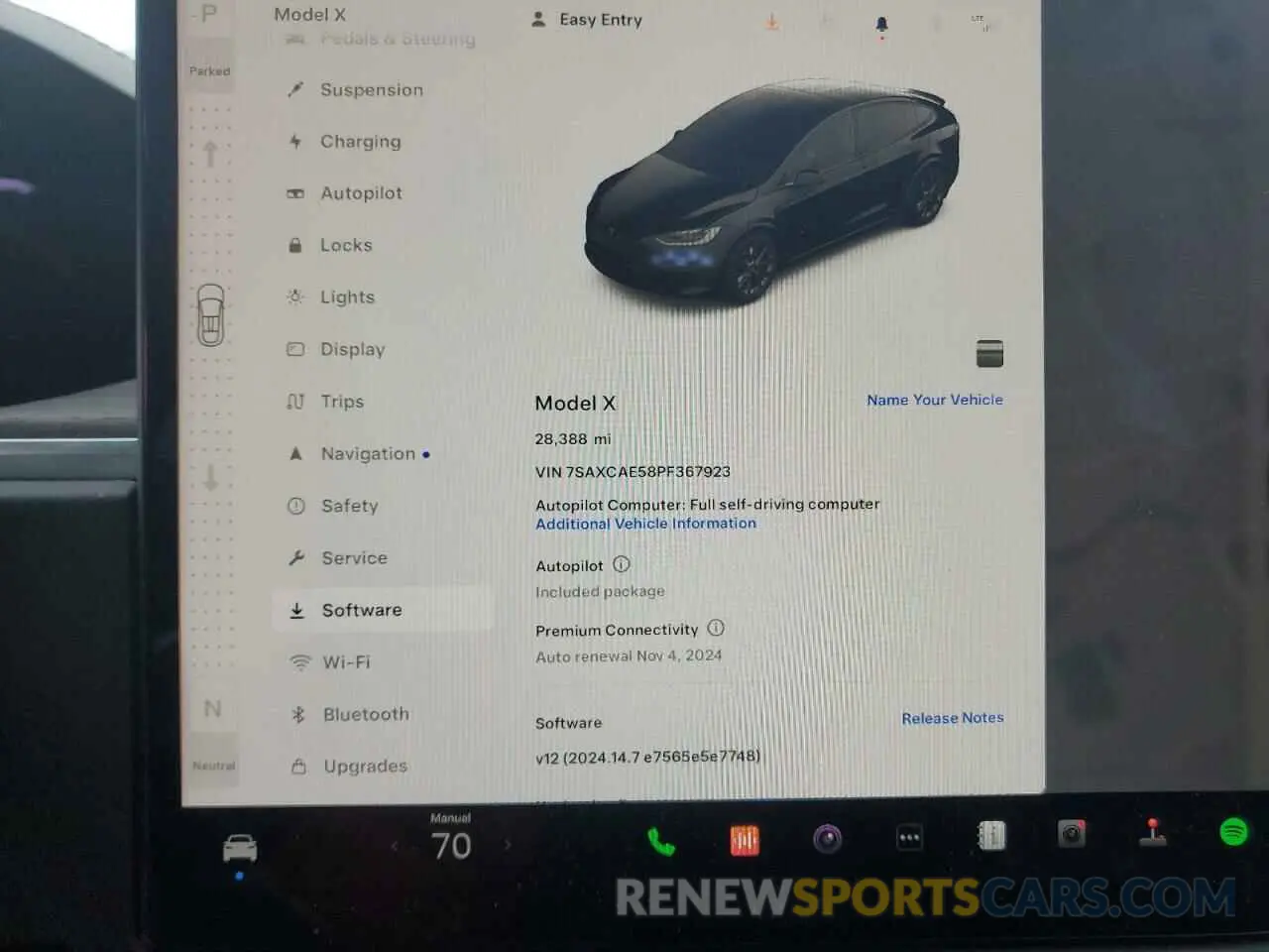 9 fotografías del automóvil dañado 7SAXCAE58PF367923 TESLA MODEL X 2023