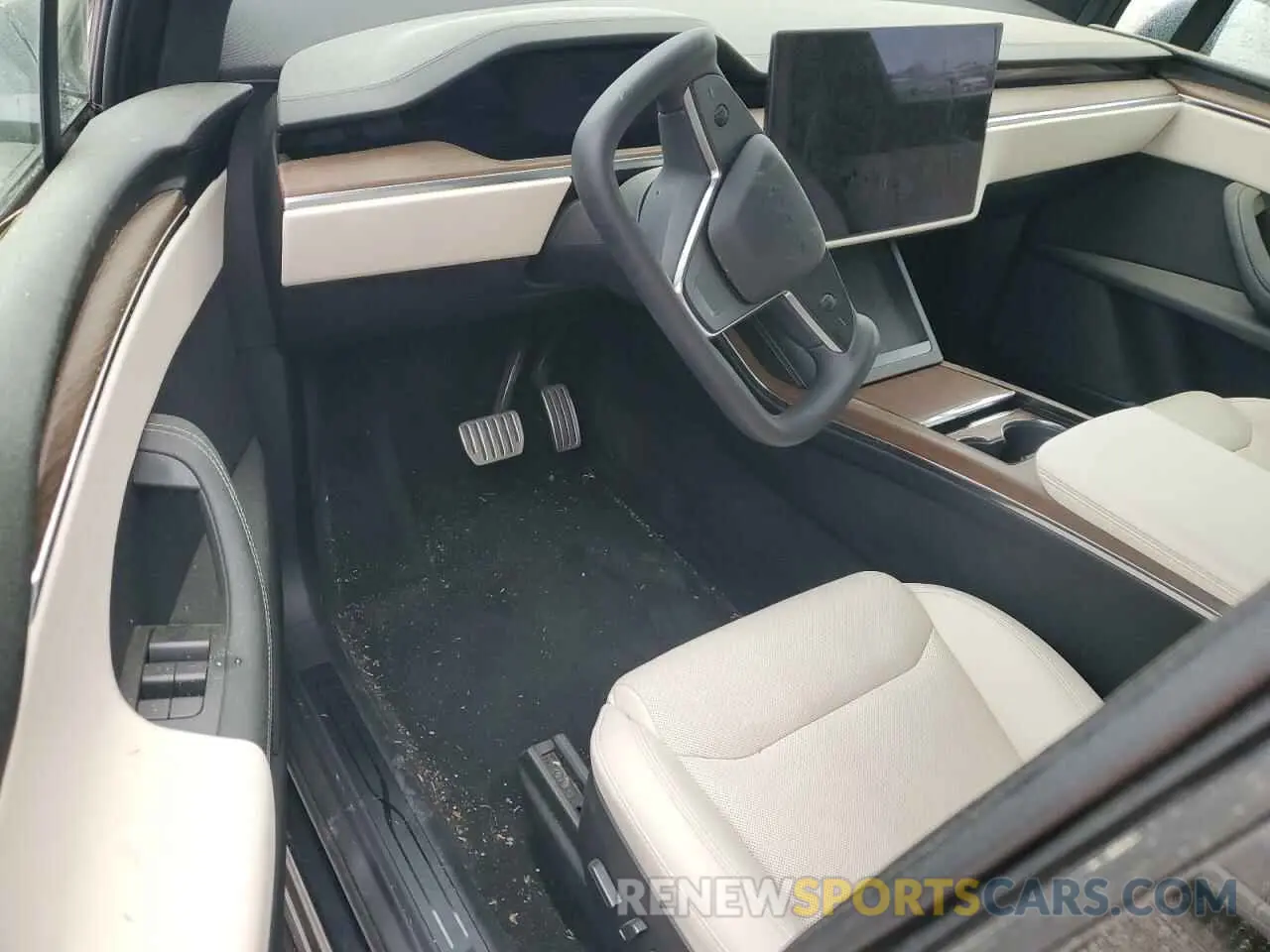 8 fotografías del automóvil dañado 7SAXCAE58PF373852 TESLA MODEL X 2023