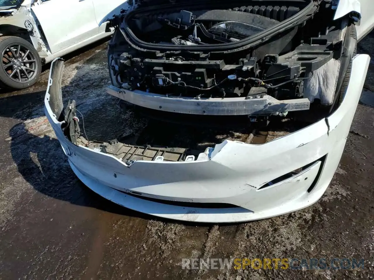 12 fotografías del automóvil dañado 7SAXCAE58PF377254 TESLA MODEL X 2023