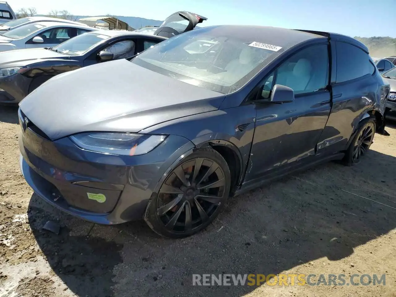 1 fotografías del automóvil dañado 7SAXCAE58PF395964 TESLA MODEL X 2023