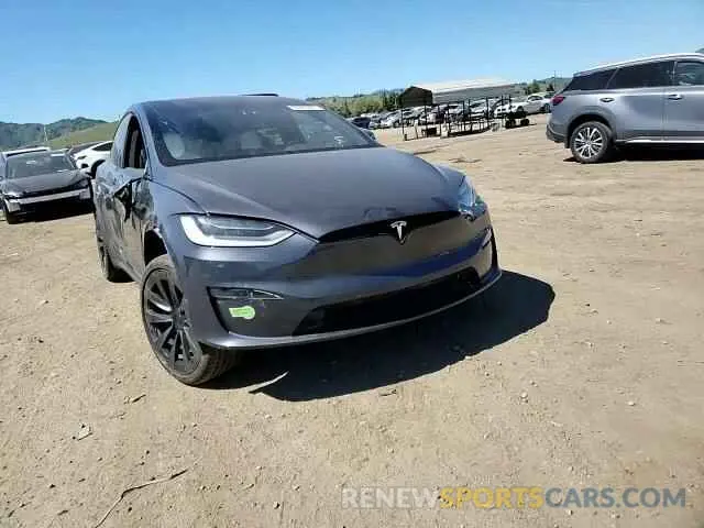 12 fotografías del automóvil dañado 7SAXCAE58PF395964 TESLA MODEL X 2023