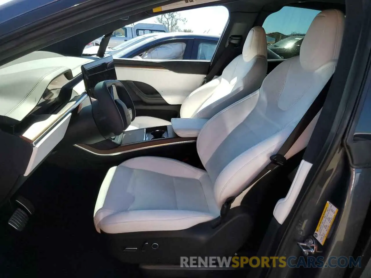 7 fotografías del automóvil dañado 7SAXCAE58PF395964 TESLA MODEL X 2023