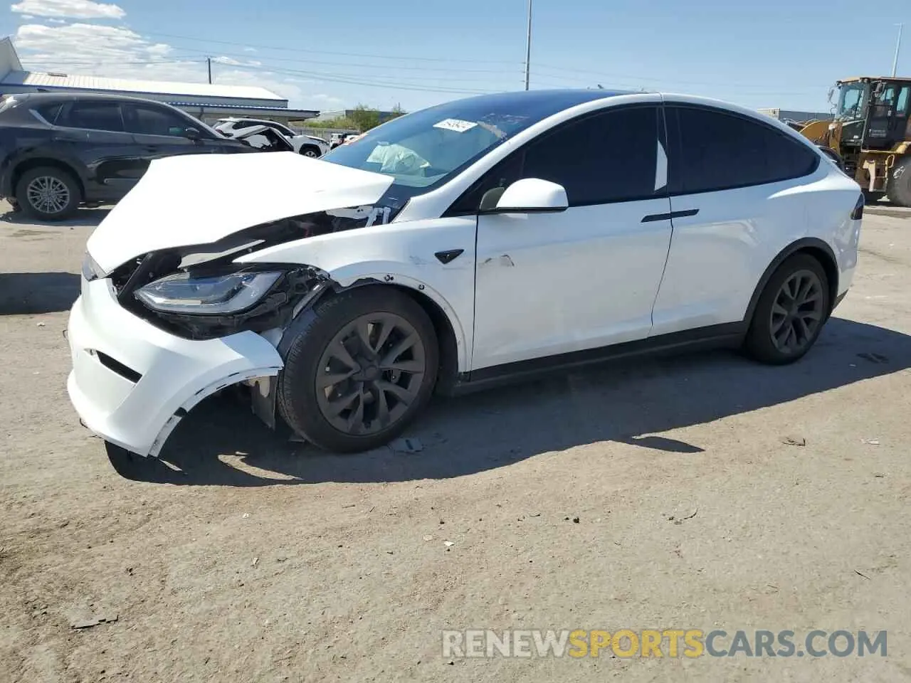 1 fotografías del automóvil dañado 7SAXCAE58PF428218 TESLA MODEL X 2023