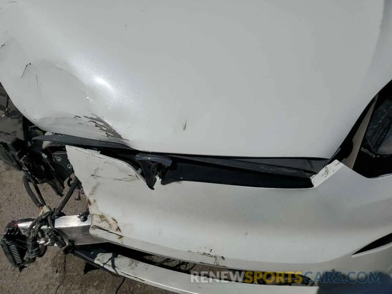 11 fotografías del automóvil dañado 7SAXCAE58PF428218 TESLA MODEL X 2023