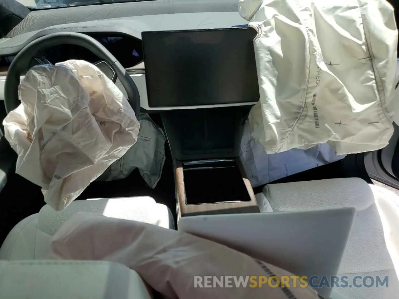 8 fotografías del automóvil dañado 7SAXCAE58PF428218 TESLA MODEL X 2023