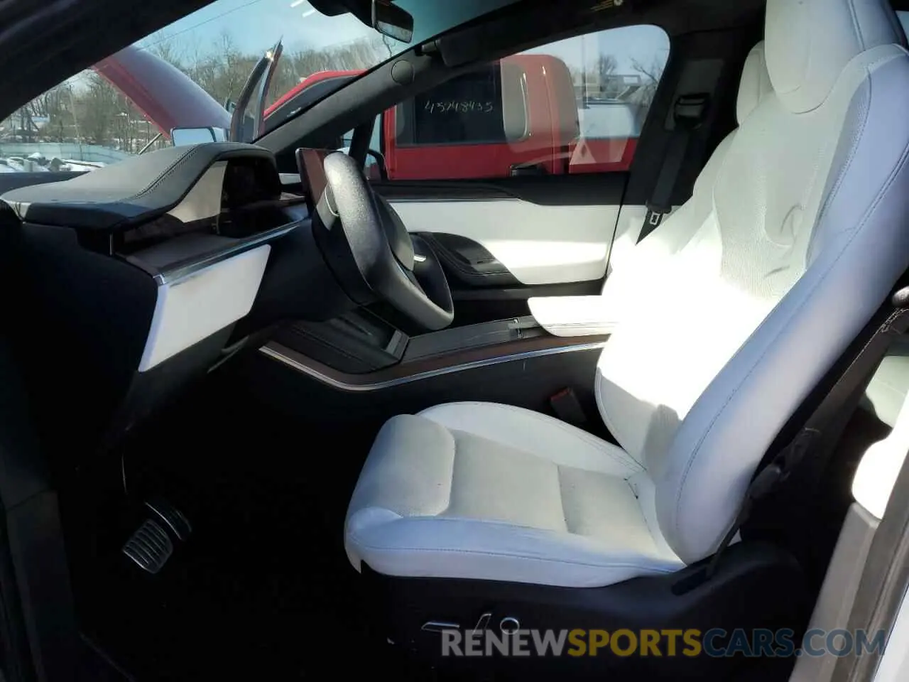 7 fotografías del automóvil dañado 7SAXCAE59PF367672 TESLA MODEL X 2023