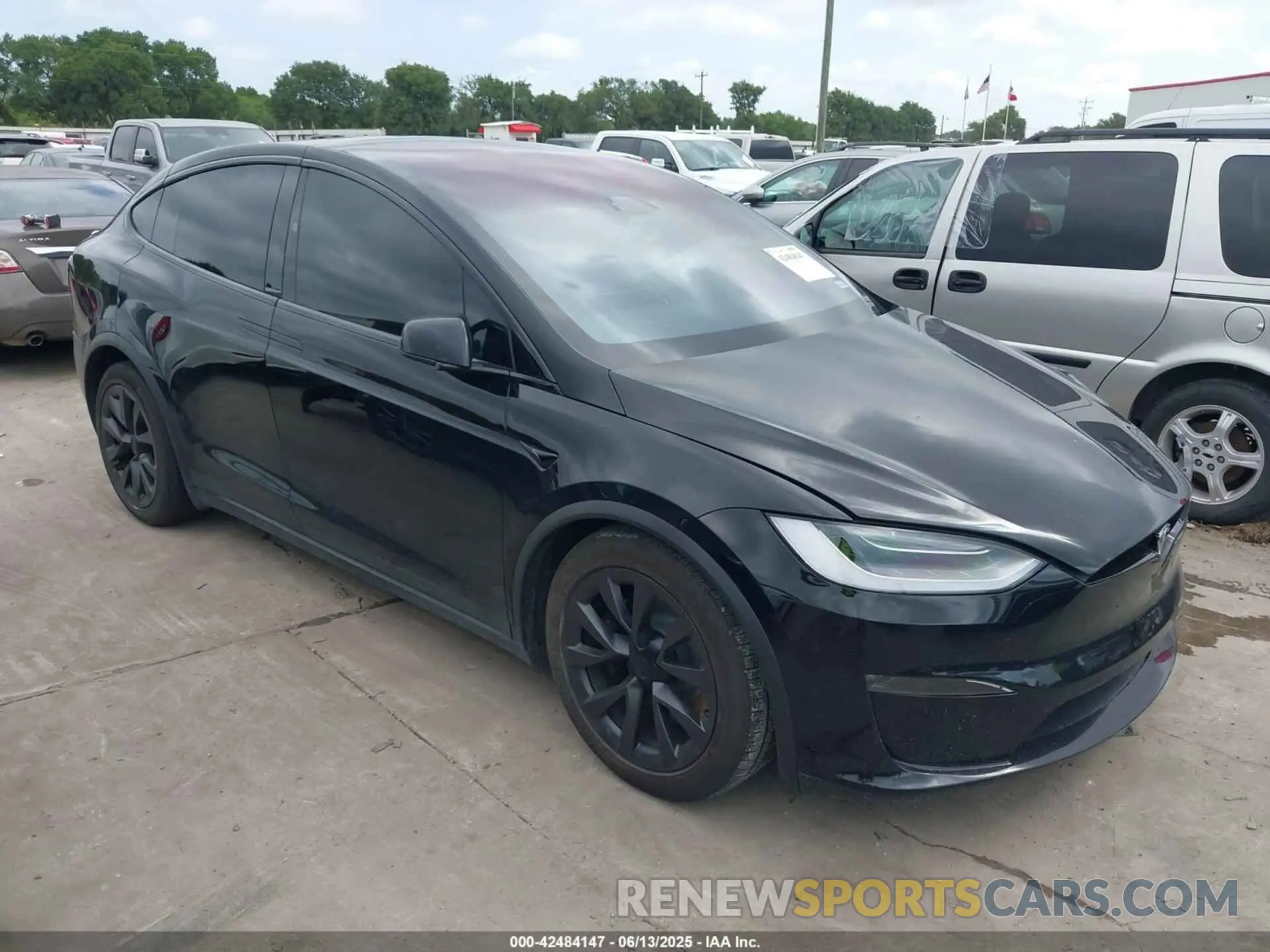 1 fotografías del automóvil dañado 7SAXCAE59PF400623 TESLA MODEL X 2023