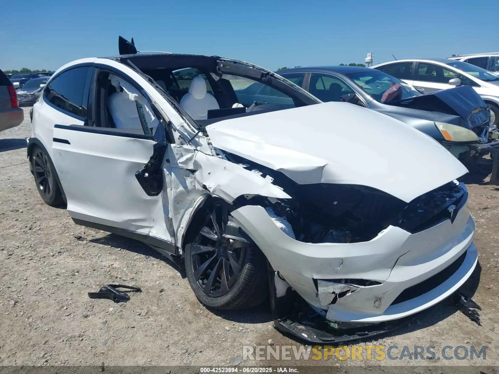 1 fotografías del automóvil dañado 7SAXCAE5XPF375554 TESLA MODEL X 2023