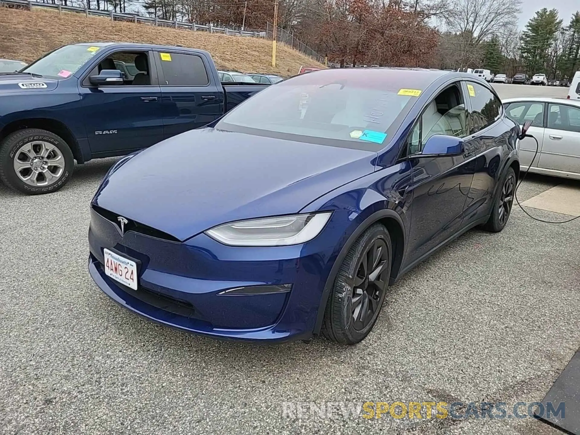 20 fotografías del automóvil dañado 7SAXCBE50PF380607 TESLA MODEL X 2023