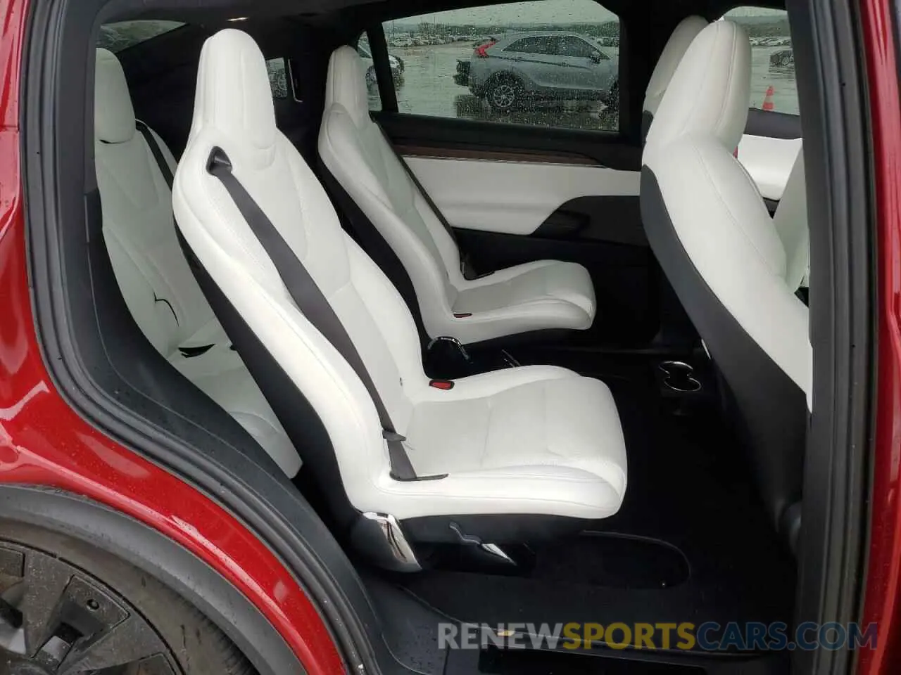 11 fotografías del automóvil dañado 7SAXCBE50PF402119 TESLA MODEL X 2023