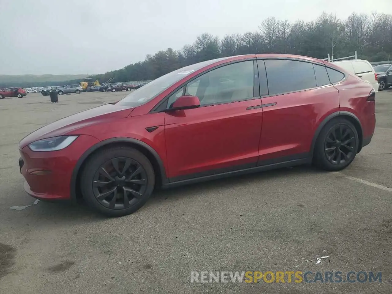 1 fotografías del automóvil dañado 7SAXCBE50PF416490 TESLA MODEL X 2023