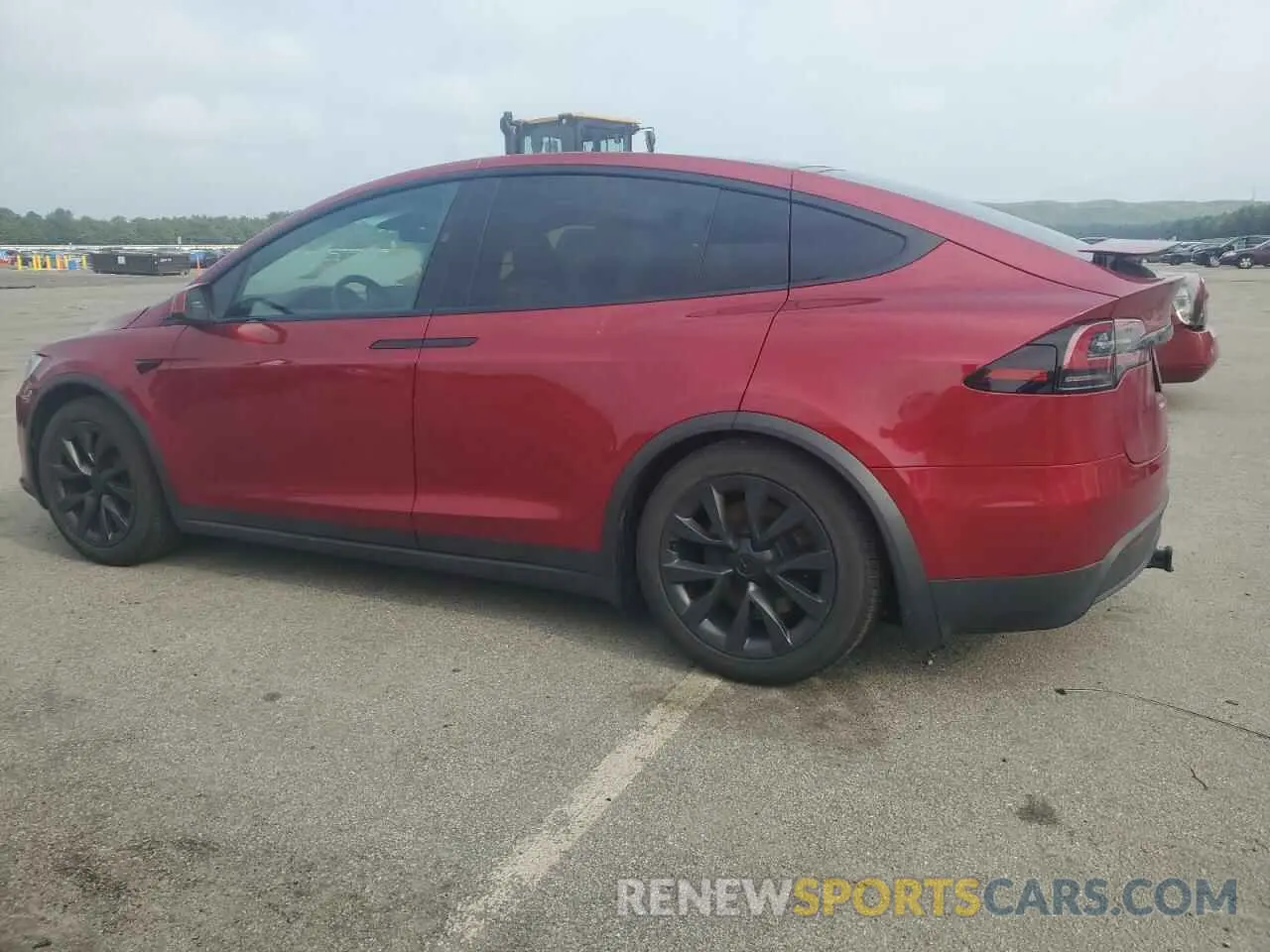 2 fotografías del automóvil dañado 7SAXCBE50PF416490 TESLA MODEL X 2023