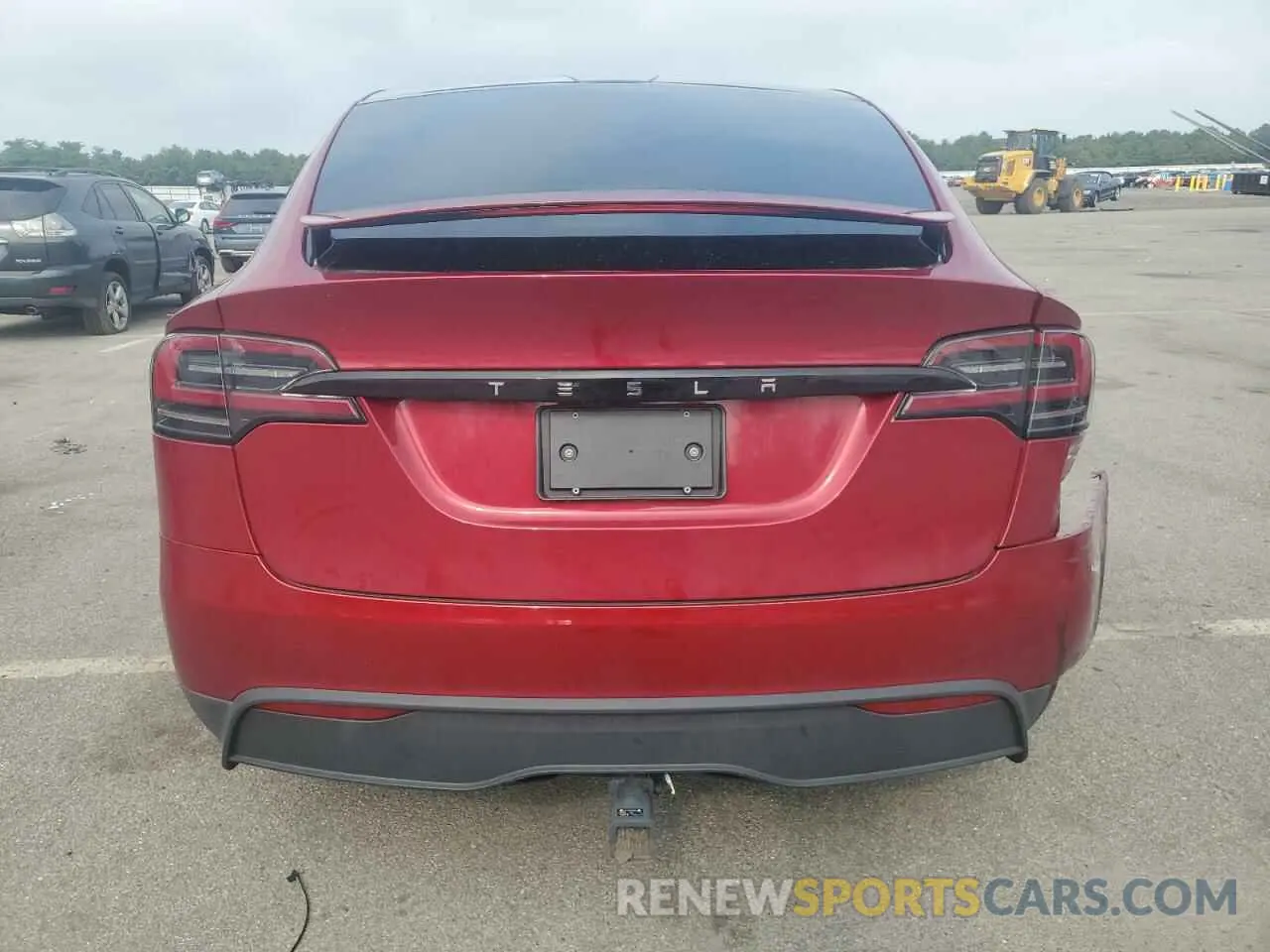 6 fotografías del automóvil dañado 7SAXCBE50PF416490 TESLA MODEL X 2023