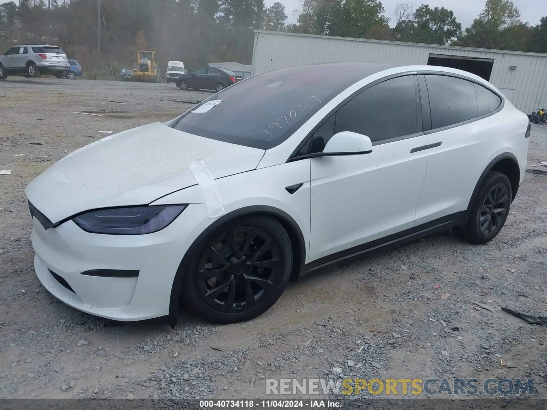 13 fotografías del automóvil dañado 7SAXCBE51PF397027 TESLA MODEL X 2023