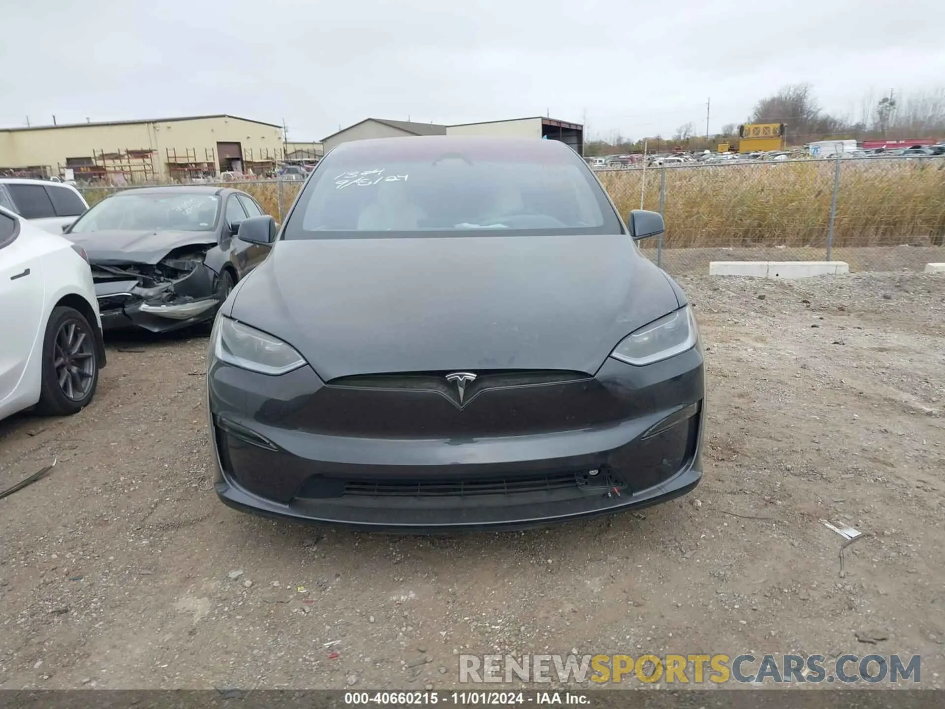 12 fotografías del automóvil dañado 7SAXCBE51PF421374 TESLA MODEL X 2023