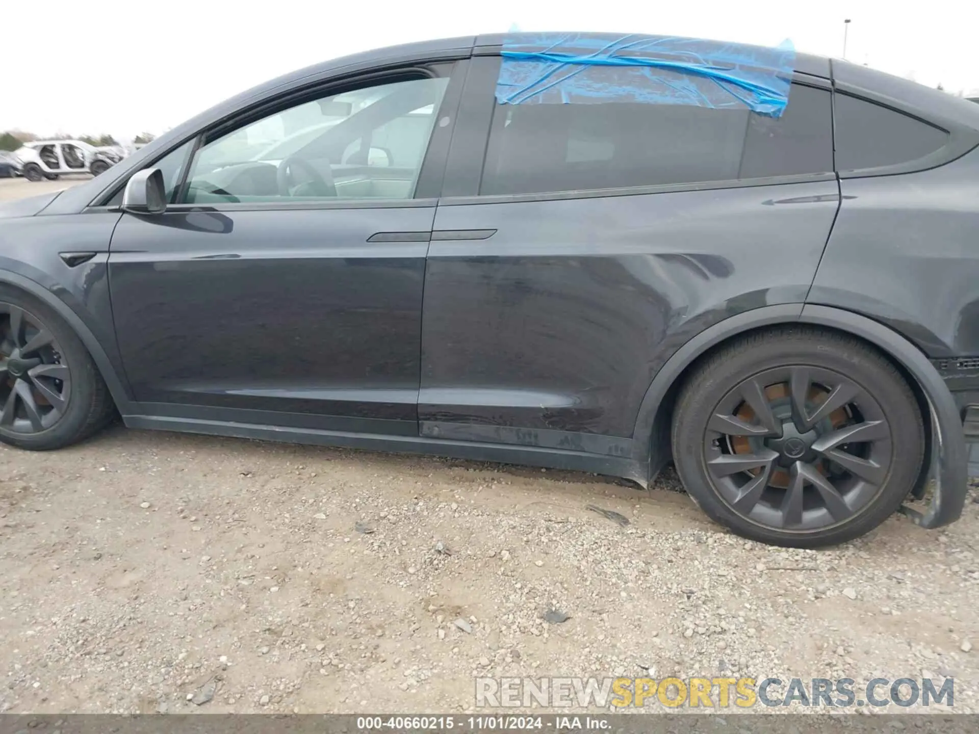 14 fotografías del automóvil dañado 7SAXCBE51PF421374 TESLA MODEL X 2023