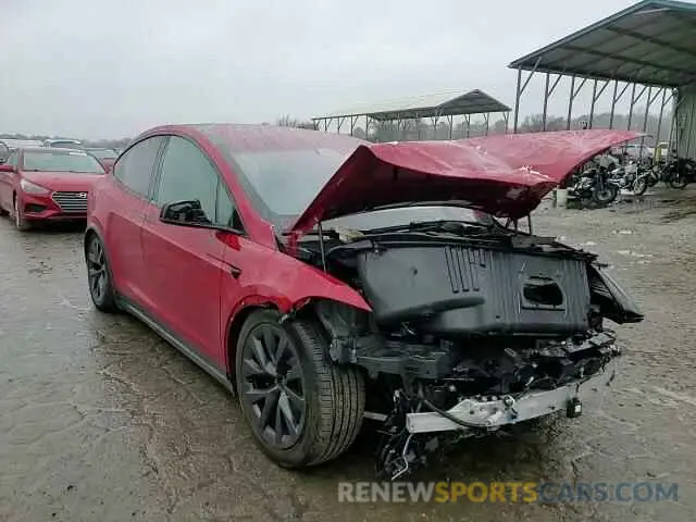 10 fotografías del automóvil dañado 7SAXCBE52PF365140 TESLA MODEL X 2023